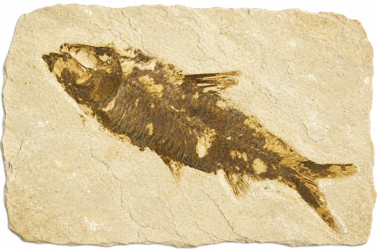 Knightia Fossilized Fish (2 to 4")